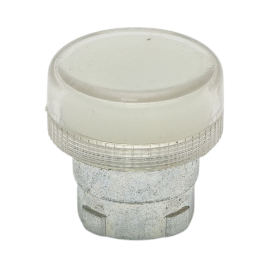 Cap indicator iluminat alb Ø 22mm LAY5
