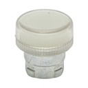 Cap indicator iluminat alb Ø 22mm LAY5