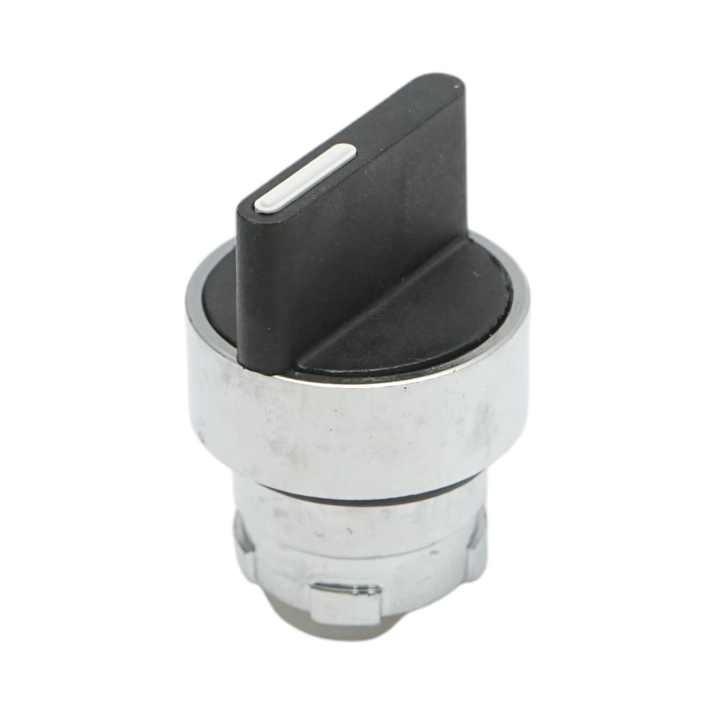 Cap buton selector 3 pozitii revenire cu arc Ø 22mm LAY5