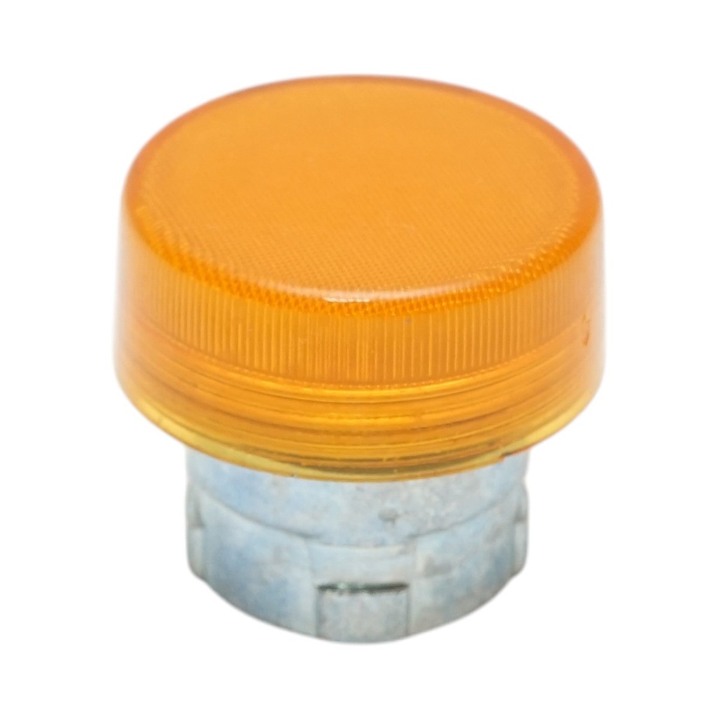 Cap indicator iluminat galben Ø 22mm LAY5