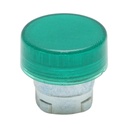 Cap indicator iluminat verde Ø 22mm LAY5