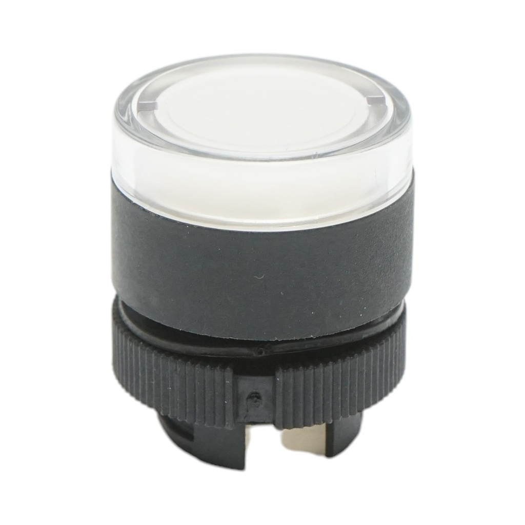 Cap buton comanda iluminat alb Ø 22mm LAY5
