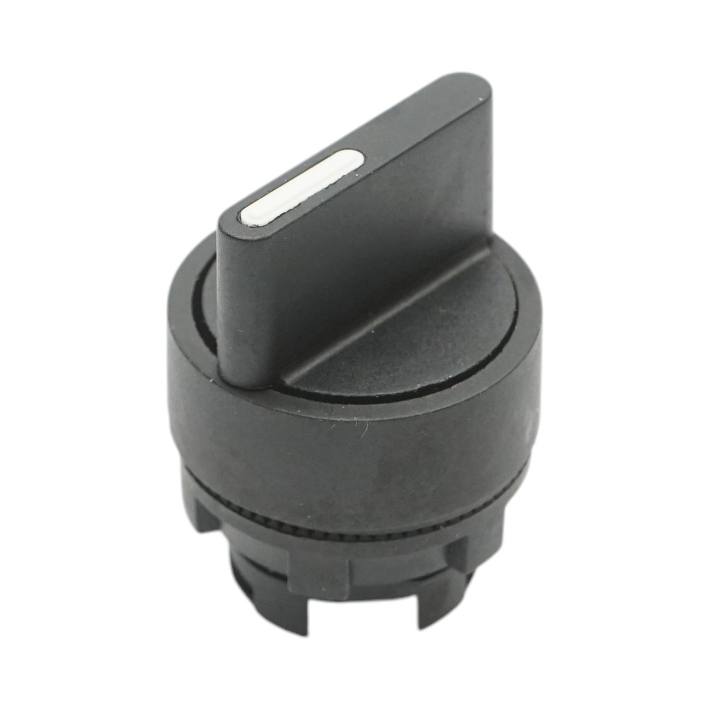 Cap buton selector 2 pozitii revenire cu arc Ø 22mm LAY5