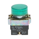 Buton indicator LED verde 24V LAY5