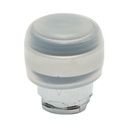 Cap buton comanda negru cu capac de protectie Ø 22mm ZBE