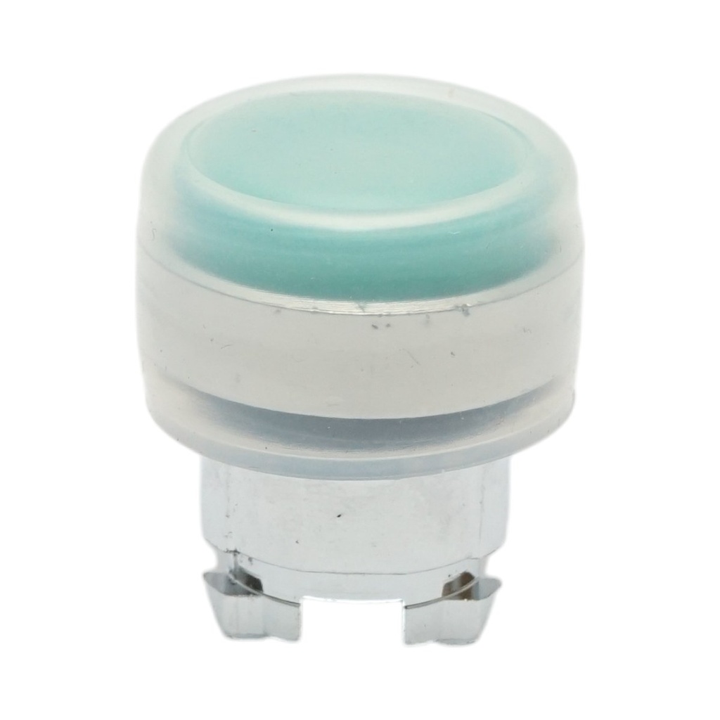 Cap buton comanda verde cu capac de protectie Ø 22mm ZBE