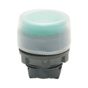 Cap buton comanda verde cu capac de protectie Ø 22mm ZBE