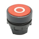 Cap buton comanda stop rosu Ø 22mm ZBE