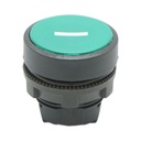 Cap buton comanda pornire verde Ø 22mm ZBE