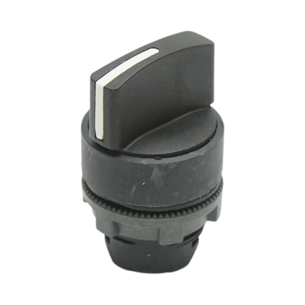 Cap buton selector 2 pozitii cu retinere Ø 22mm ZBE