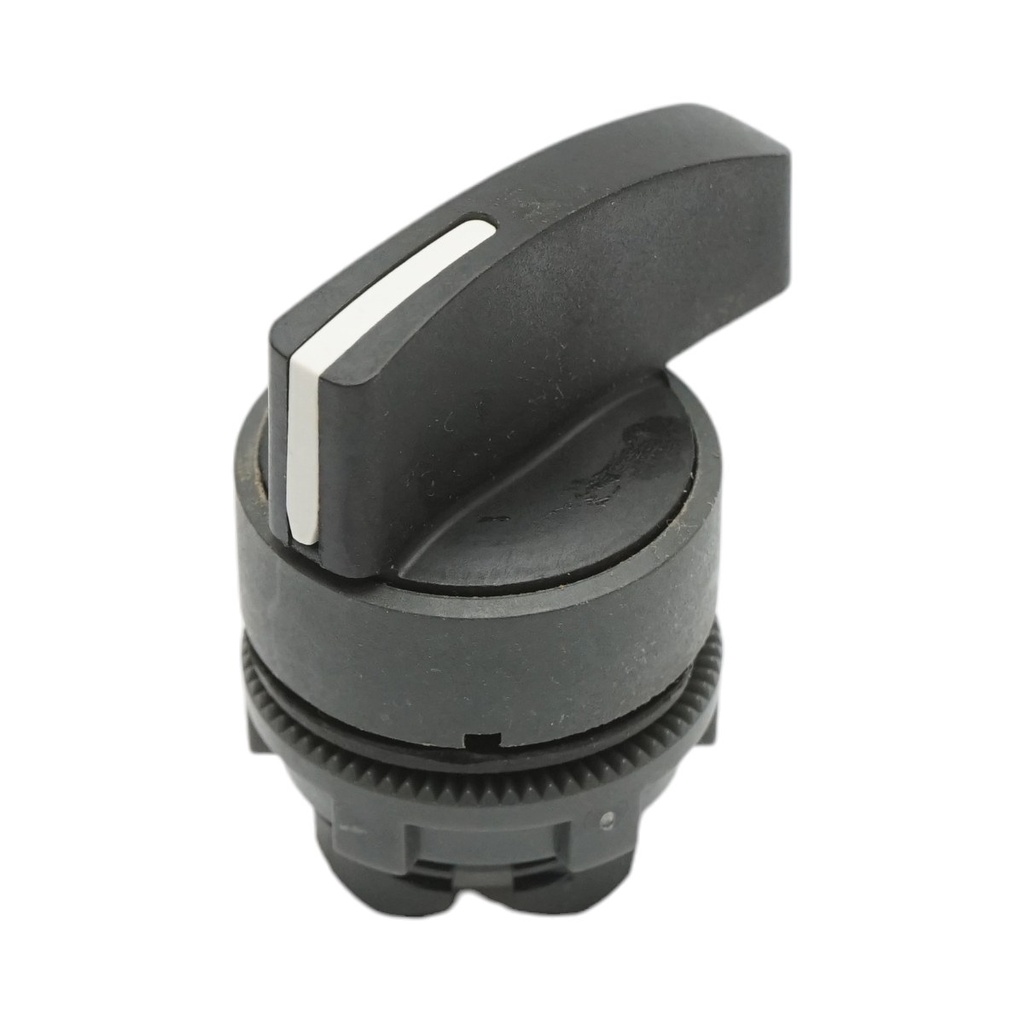 Cap buton selector 2 pozitii revenire cu arc Ø 22mm ZBE