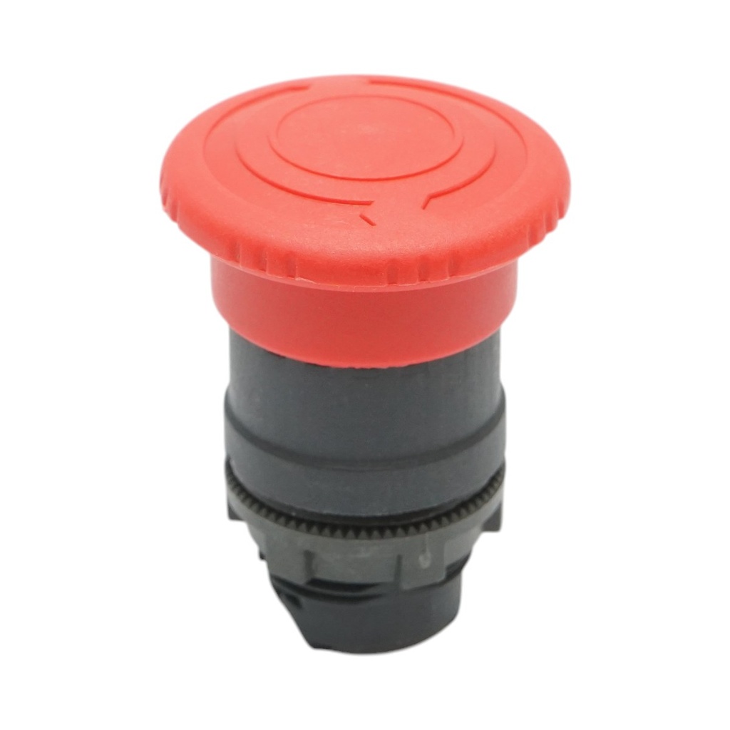 Cap buton comanda ciuperca rosu oprire de urgenta cu retinere Ø 22mm ZBE
