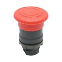 Cap buton comanda ciuperca rosu oprire de urgenta cu retinere Ø 22mm ZBE