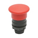Cap buton comanda ciuperca rosu oprire de urgenta tip push-pull Ø 22mm ZBE