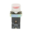 Buton indicator LED rosu cu protectie 1NC, 400V/10A, LAY5