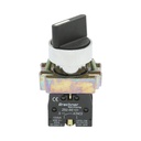 Selector 2 pozitii negru cu revenire 1NO+1NC, 400V/10A, LAY5-BD45