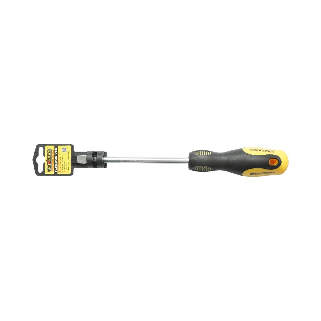Surubelnita dreapta 8x150mm cu varf magnetic profesionala Cr-V Crownman