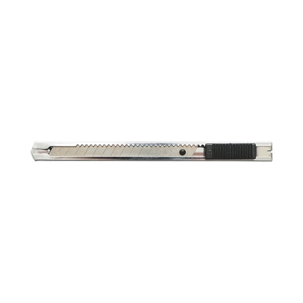Cutit cutter profesional cu lama otel 9mm SK5, corp otel inoxidabil Crownman