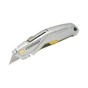Cutit cutter profesional cu lama otel 19mm SK5 retractabila, corp aluminiu Heavy Duty Crownman