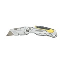 Cutit cutter profesional pliabil cu lama otel 19mm SK5, corp aluminiu Heavy Duty Crownman