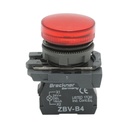 Indicator semnalizare LED rosu 1NO+1NC, 24V, 18mA, TB5