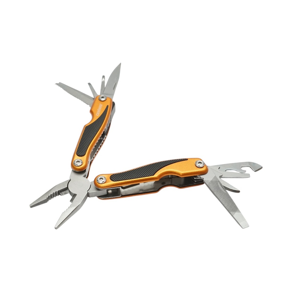 Cleste multifunctional pliabil 9 in 1 din otel inoxidabil 160mm Crownman