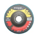 Disc lamelar abraziv cu zirconiu 125x22mm T27 ZA100 pentru slefuire, polizare metal si inox