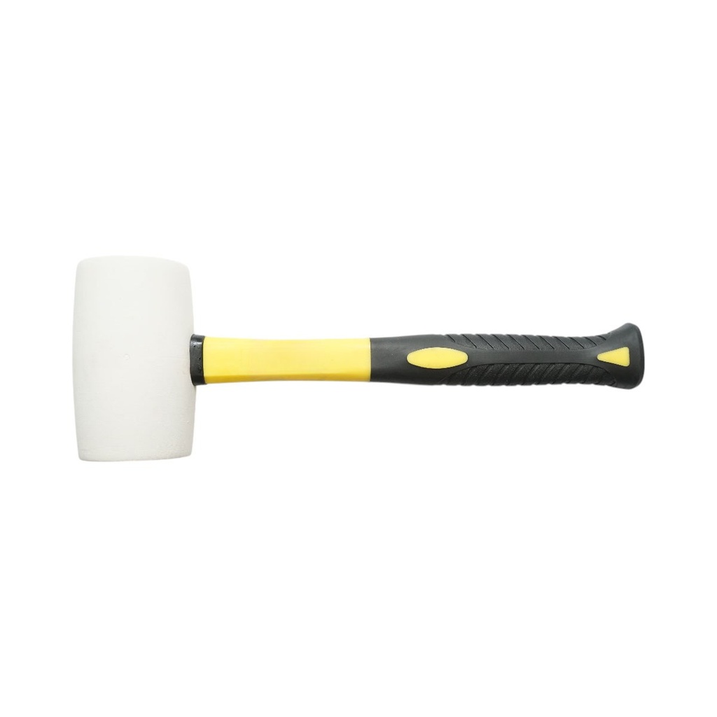 Ciocan de cauciuc 680g cu maner din fibra de sticla Crownman