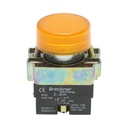 Buton indicator LED galben 24V LAY5