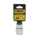 Cheie tubulara 19mm, patrat 1/2 inch Cr-V Crownman
