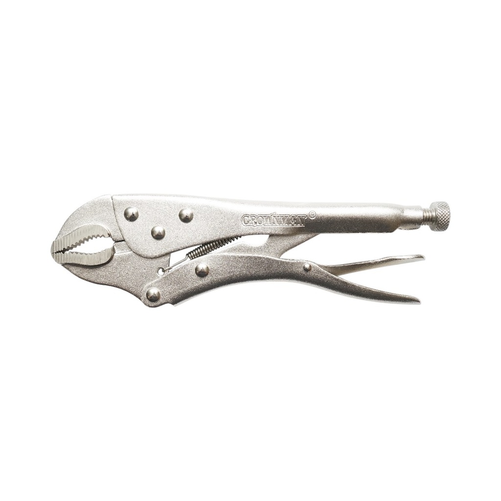 Cleste autoblocant cu falci curbate multifunctional 250mm profesional Crownman