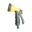 Pistol de stropit tip dus reglabil 8 moduri pentru furtun gradina Crownman