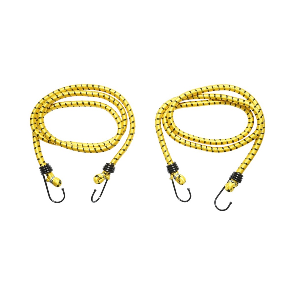 Set 2 corzi elastice cu carlige 10x1200mm pentru ancorare marfa Crownman