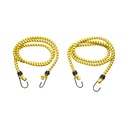 Set 2 corzi elastice cu carlige 10x1200mm pentru ancorare marfa Crownman