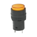 Indicator semnalizare industrial LED galben 220V Ø 16mm