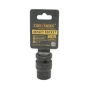 Cheie tubulara de impact 14mm, patrat 1/2 inch Cr-Mo Crownman