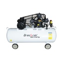 Compresor aer pe curea 200L, motor 3 cilindri 3KW/4CP, presiune maxima 8 bar, volum aer aspirat 525 L/min