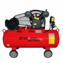 Compresor aer pe curea 100L, motor 2 cilindri in V 3CP, 2.2kW/380V, presiune maxima 8 bar, volum aer aspirat 273 L/min