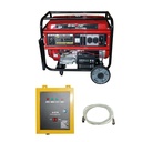 Generator electric cu ATS 7kW, 220V, motor pe benzina 18CP, pornire electrica/manuala