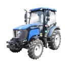 Tractor 50HP 4x4 cu cabina inmatriculabil, aer conditionat, motor Hyundai turbo diesel DM02 LOVOL M504 PRO