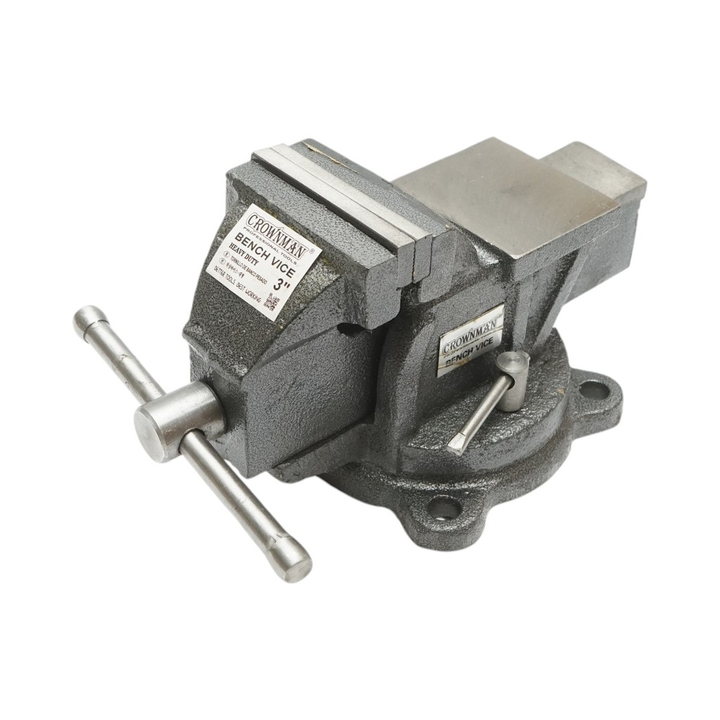 Menghina cu baza rotativa si nicovala 75mm Heavy Duty Crownman