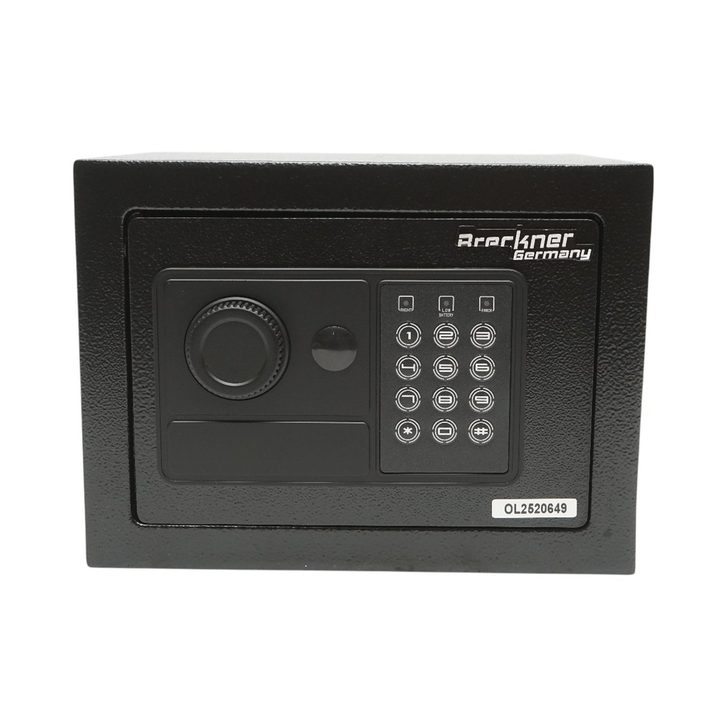 Seif mobila cu inchidere electronica si 2 chei 230x170x170mm