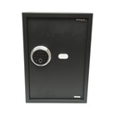 Seif mobila cu amprenta, alarma, inchidere electronica si 2 chei 500x350x310mm