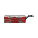 Lampa stop spate dreapta LED remorca 24V, 7 pini ASS2.1 E-mark cu lampi de gabarit, iluminare numar 400x153x88mm