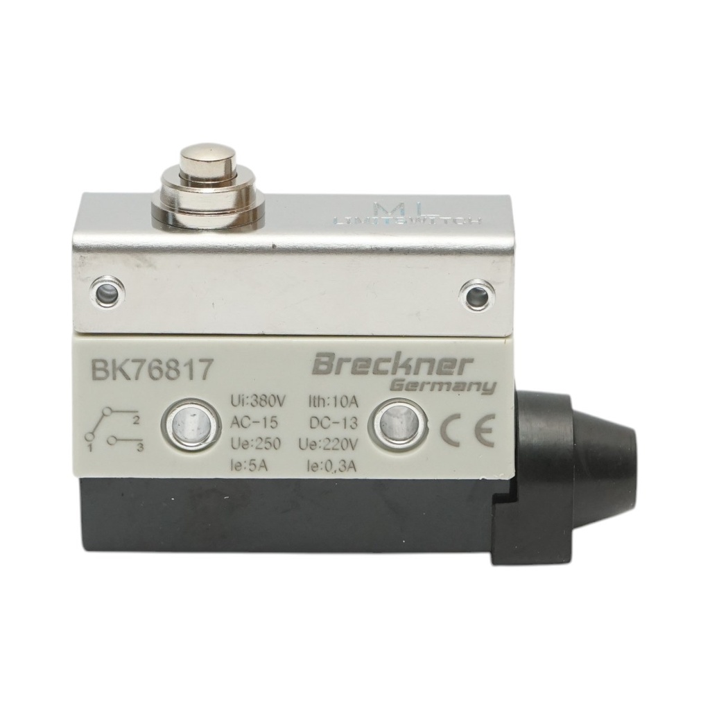 Intrerupator de limita cu buton scurt 380V AC/250V DC
