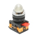 Lampa semnalizare LED alb 24V AC/DC 22mm