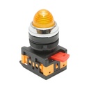Lampa semnalizare LED galben 24V AC/DC 22mm