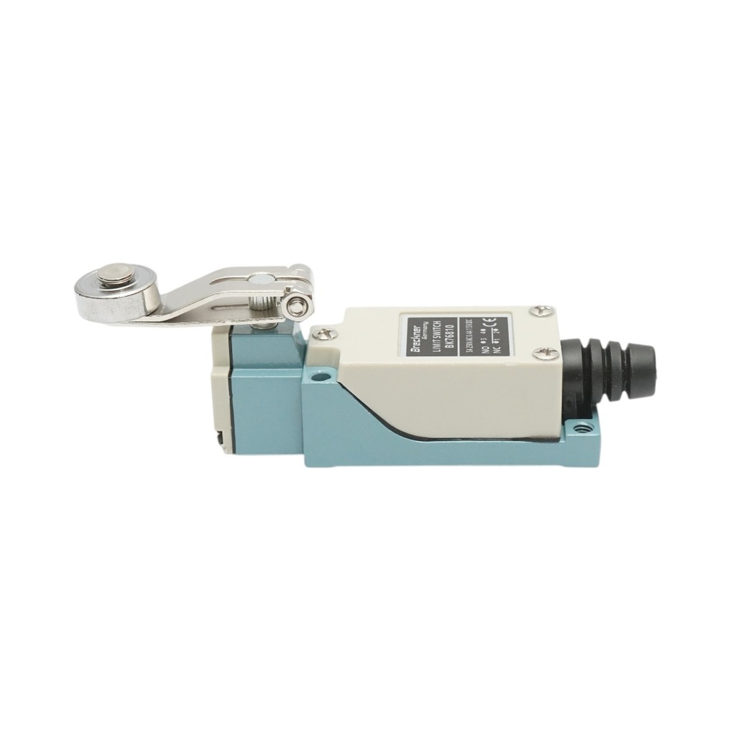 Intrerupator de limita cu brat reglabil si rola orizontala NO+NC 250V AC 5A/115V DC 0.4A