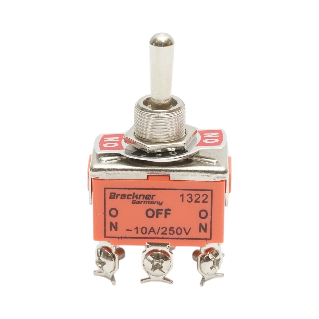 Comutator 3 pozitii ON-OFF-ON 220V, 10A
