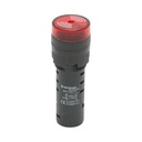 Indicator industrial semnalizare LED cu sonerie 24V AC/DC 16mm